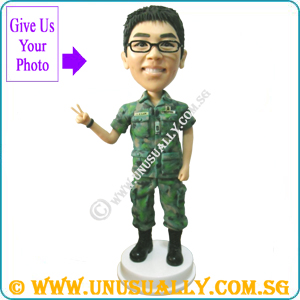 Fully Customized 3D Solider Figurine